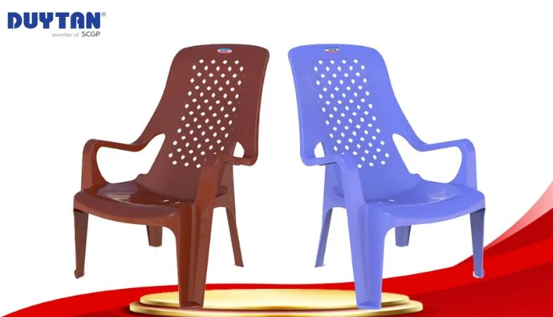 Ghế nhựa Sofa Duy Tân dễ dàng vệ sinh và bảo quản