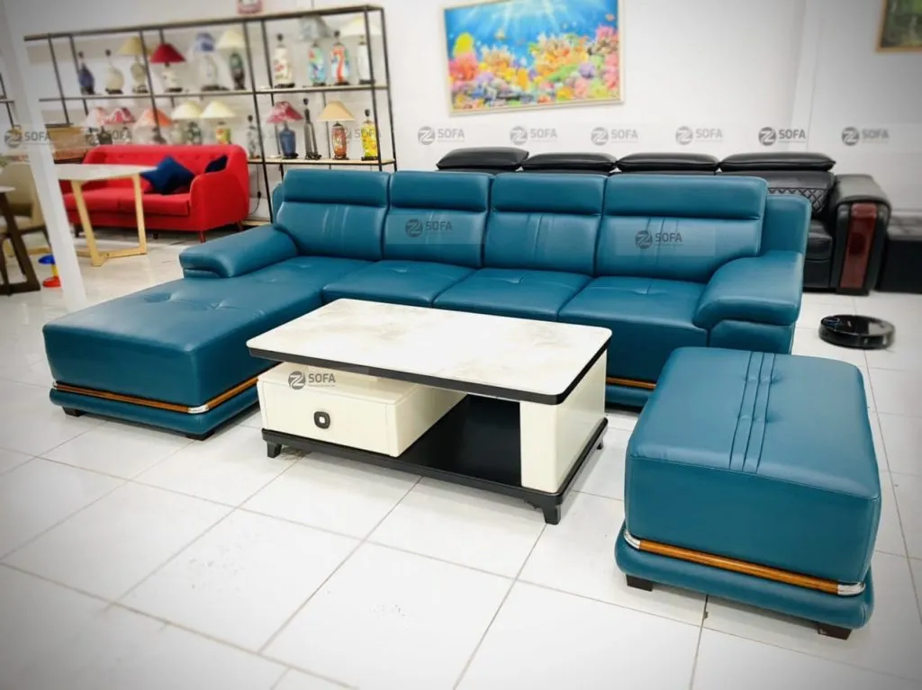 Ghế sofa nệm giá rẻ màu xám phong cách tối giản