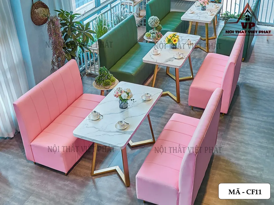 Ghế Sofa Cho Cafe - Mã CF11-3