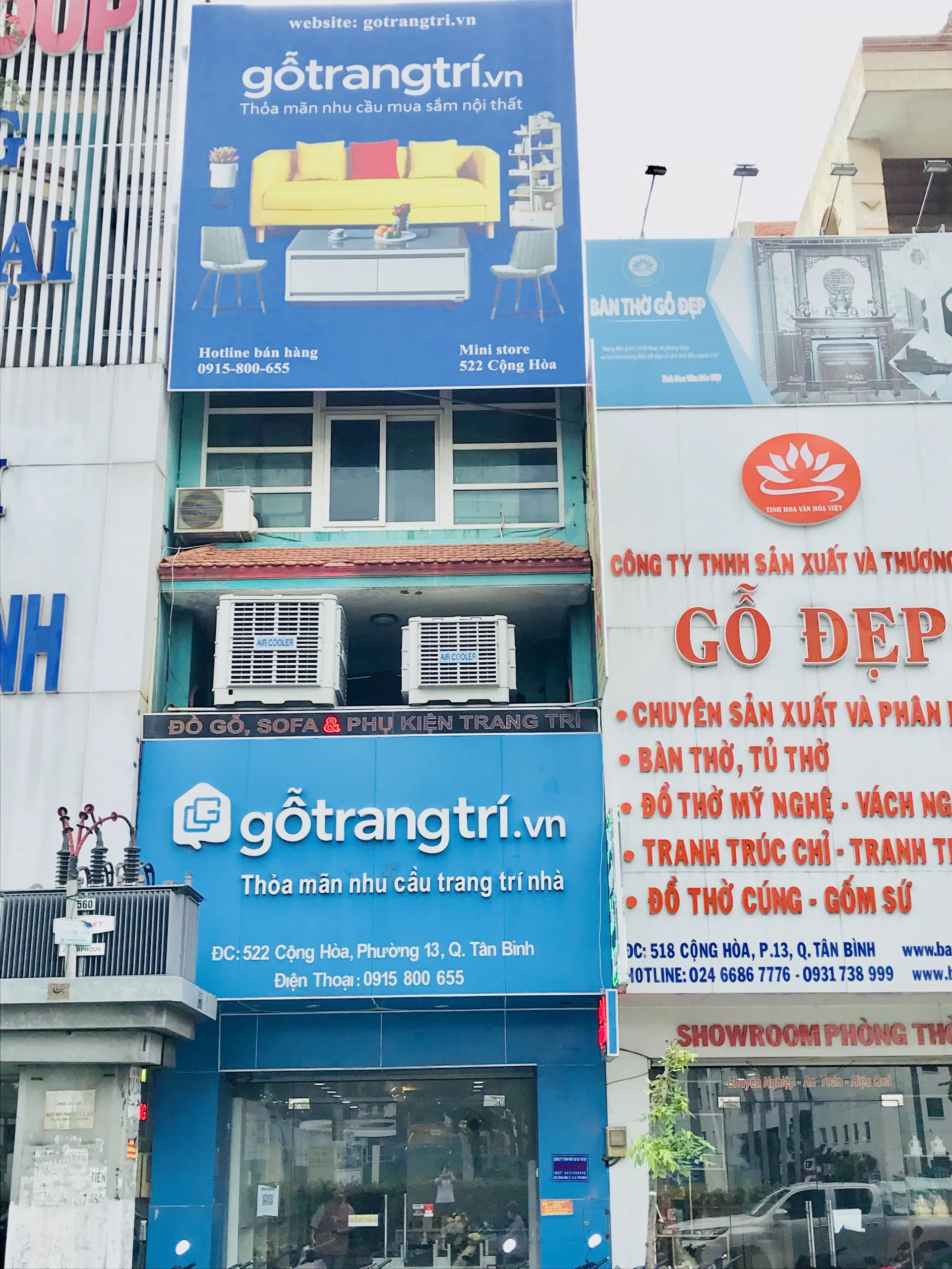 Showroom nội thất Gỗ Trang Trí tại TP Hồ Chí Minh