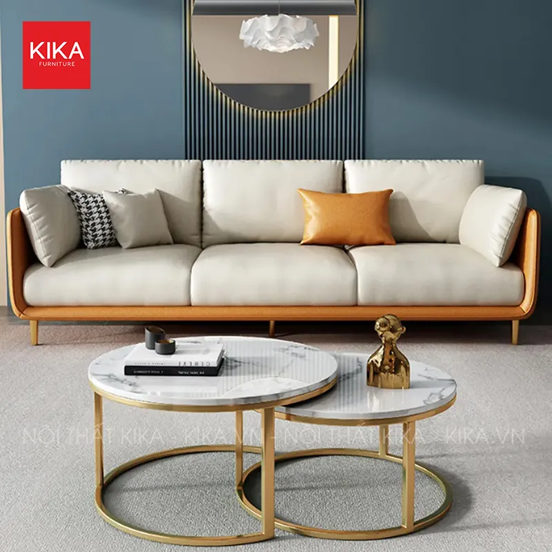 Ghế sofa văng nhiều màu hiện đại, kiểu dáng nhỏ gọn