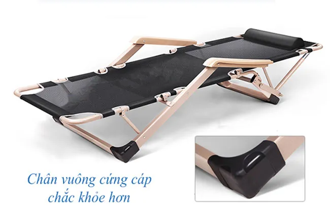 Ghế xếp thư giãn cho văn phòng, một thiết kế hiện đại và gọn nhẹ