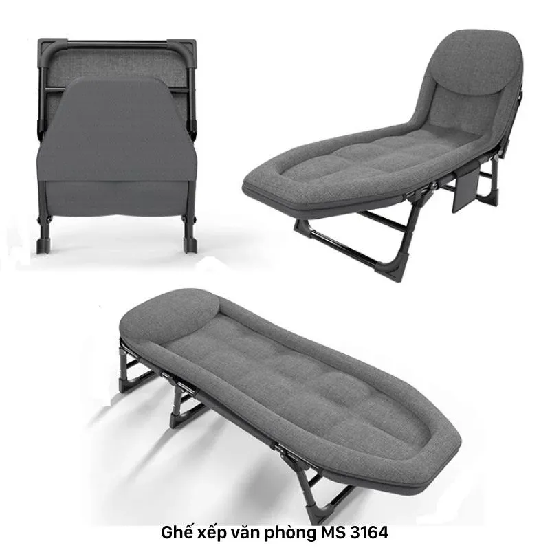 Gối tựa êm nhẹ của ghế xếp văn phòng