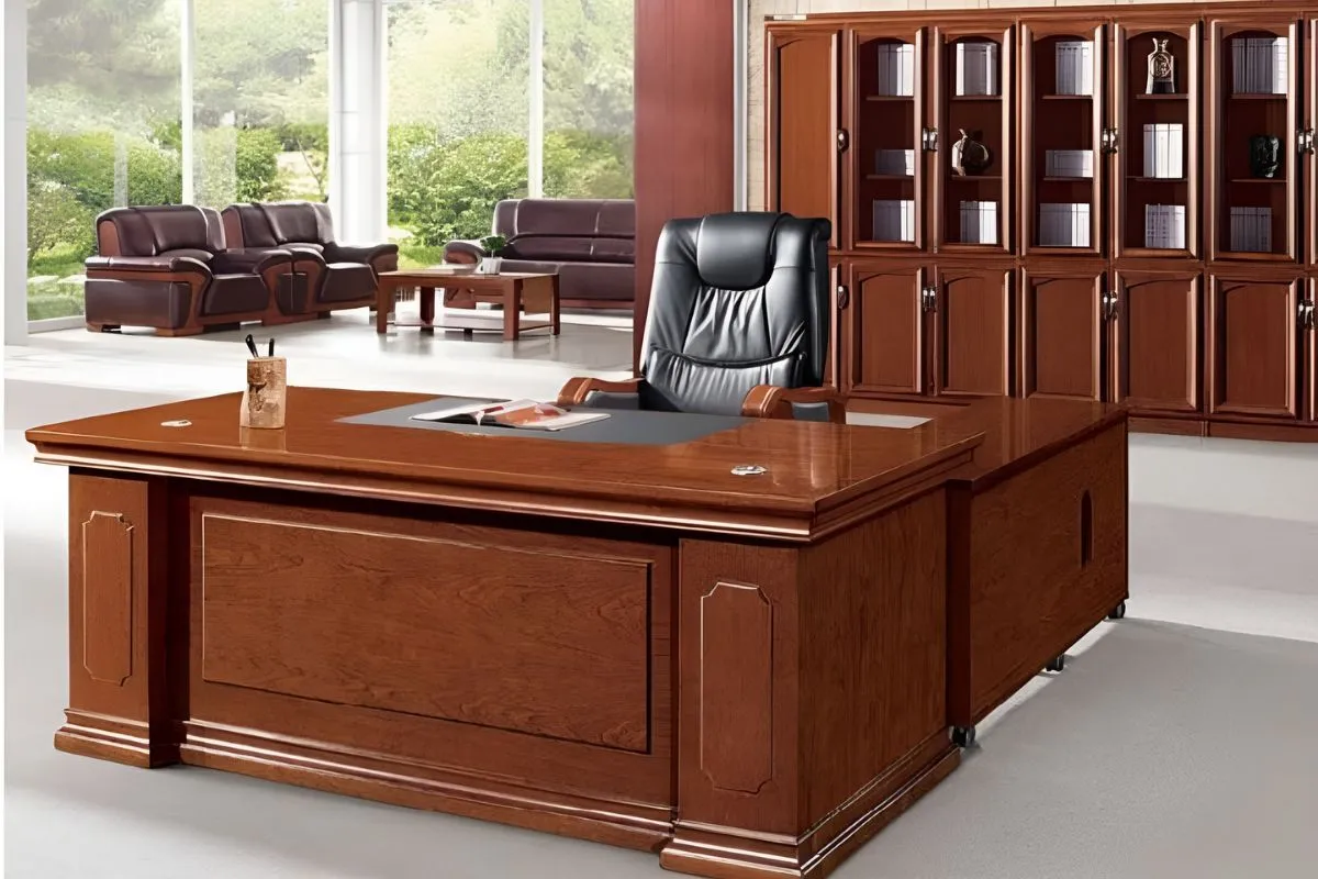 Giá bàn giám đốc gỗ xoan đào