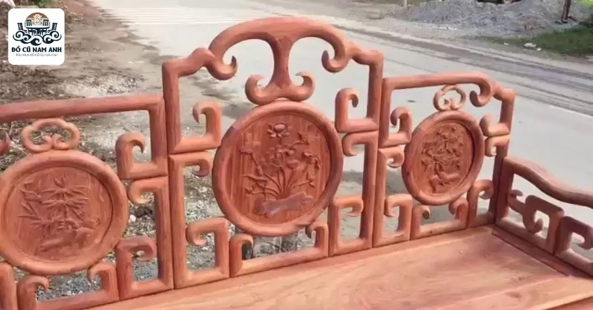 giá bộ bàn ghế móc gỗ hương 2