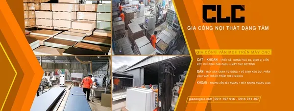 Xưởng gia công nội thất dạng tấm chuyên nghiệp
