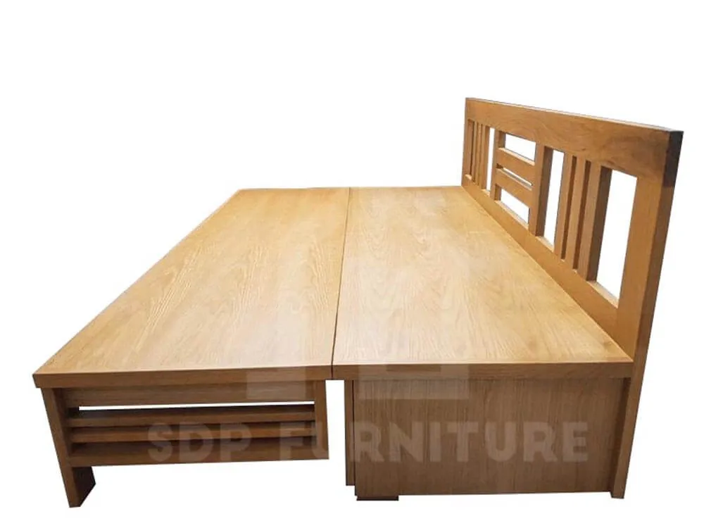 Giường 2 in 1 đa năng và tiện lợi, giúp sử dụng linh hoạt