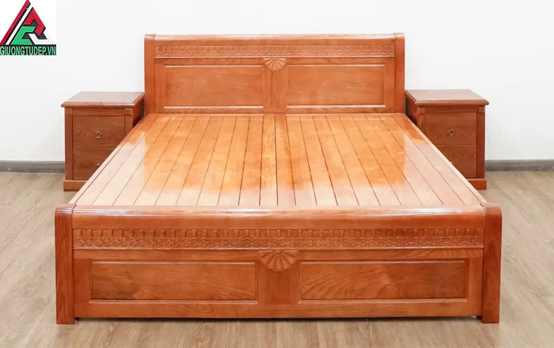 Giường gỗ sồi GN95 tại Giuongtudep.vn