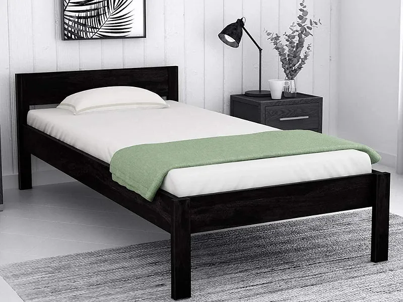 Giường đơn khung sắt đơn giản, dễ lắp đặt