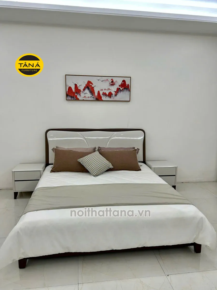 Combo Giường Tủ Hiện Đại Gỗ Chống Ẩm Nhập Khẩu AT-V807