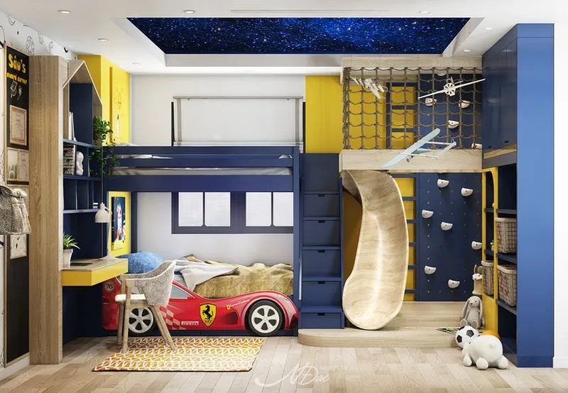 Tổng hợp các mẫu giường gỗ cho bé gái đẹp