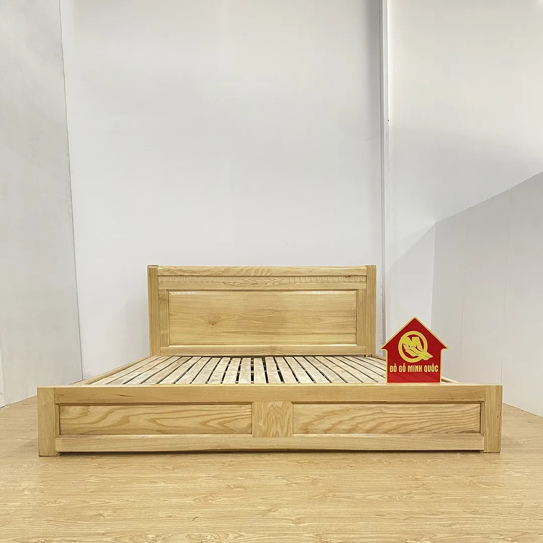 Sơ đồ hướng dẫn kê giường ngủ gỗ tự nhiên kiểu Nhật hợp phong thủy