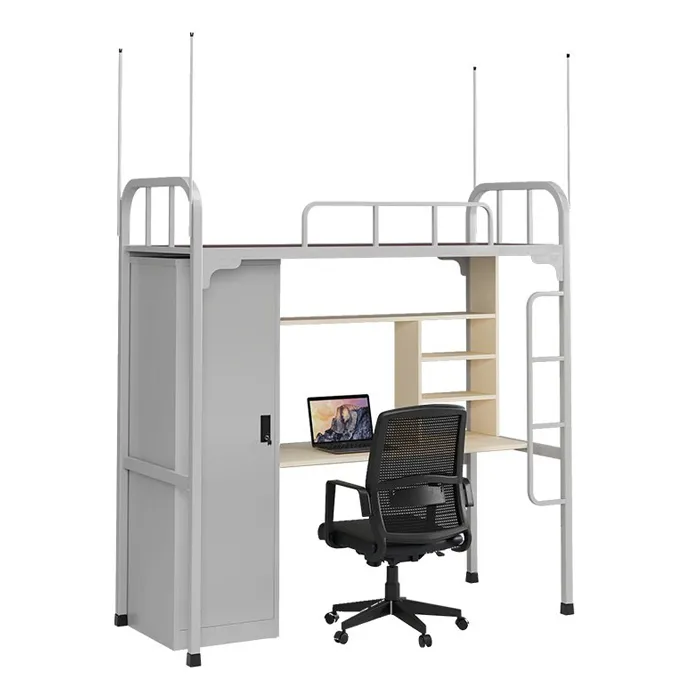 Giường tầng đa năng tích hợp bàn học và tủ quần áo