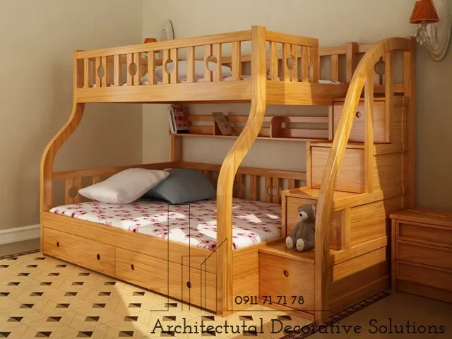 Giường 2 tầng người lớn 436T phong cách hiện đại sang trọng