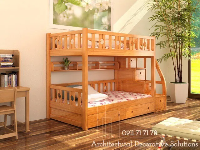 Giường tầng người lớn giá rẻ 437T thiết kế chuẩn xuất khẩu