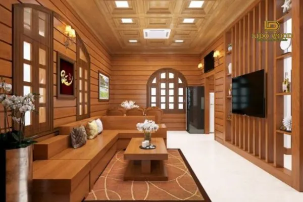 Ứng dụng gỗ Ghana trong nội thất