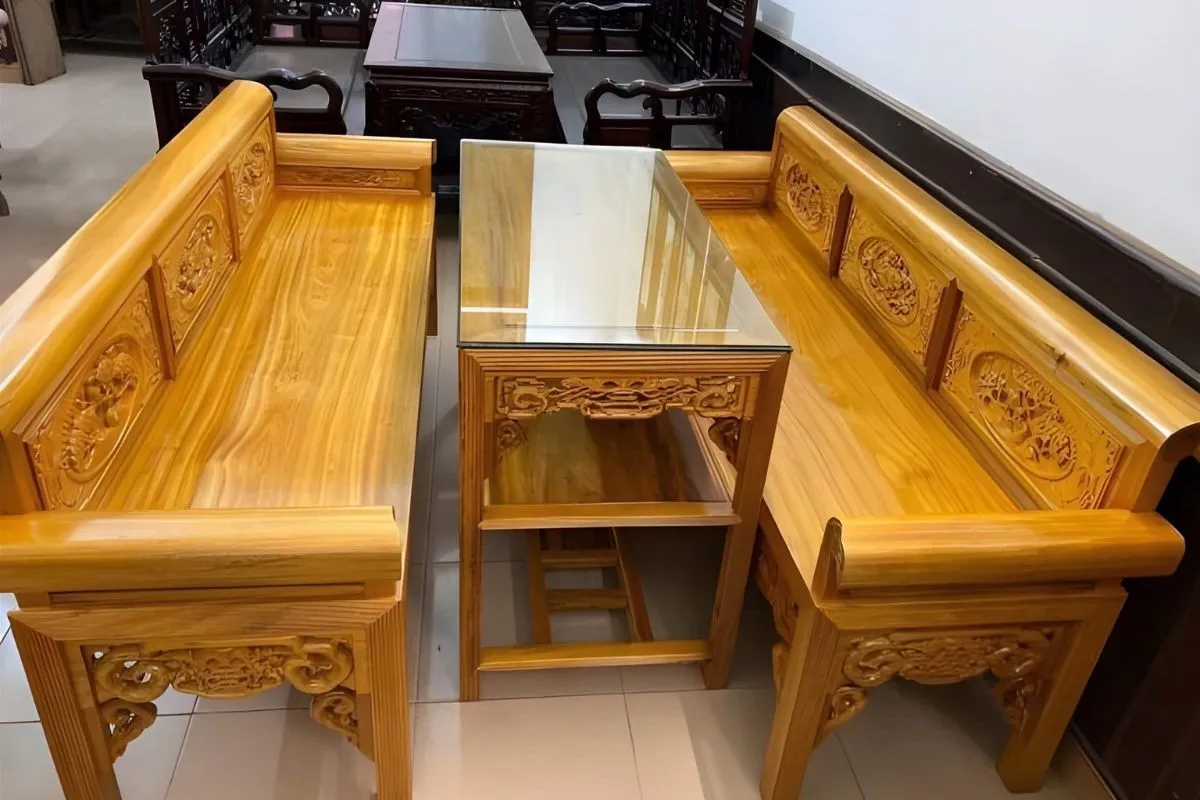 Bộ bàn ghế gỗ gụ