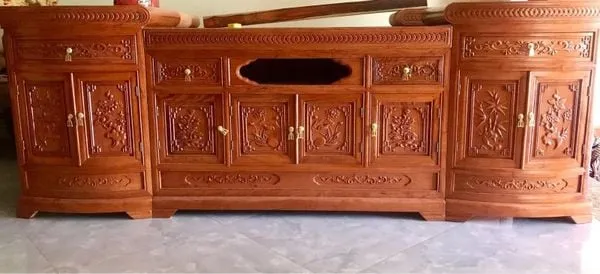 kệ tivi gỗ hương