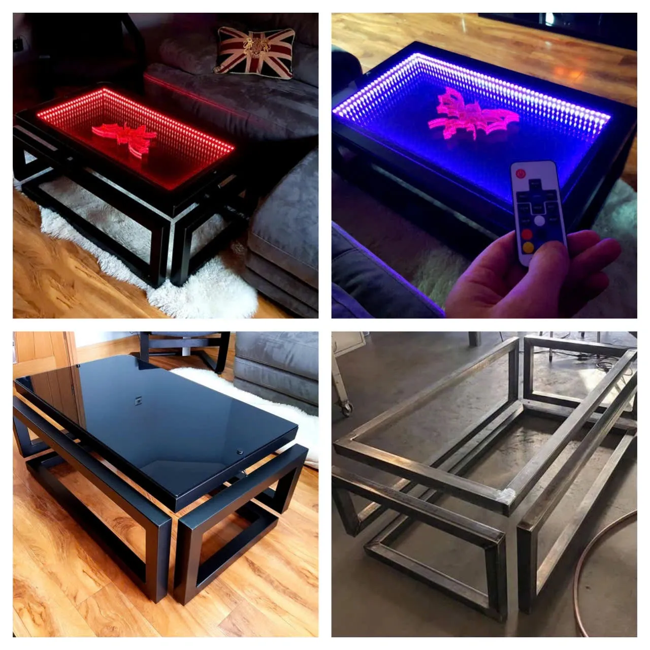 Mẫu bàn phòng khách đẹp với thiết kế hình tròn độc đáo