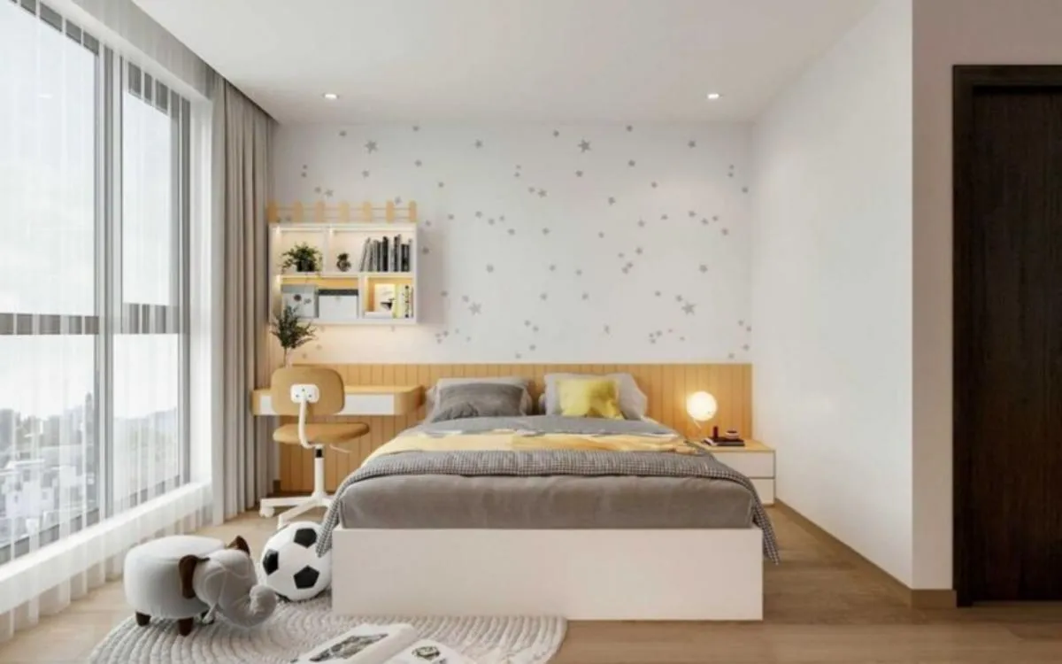 Phòng ngủ bé gái 13 tuổi