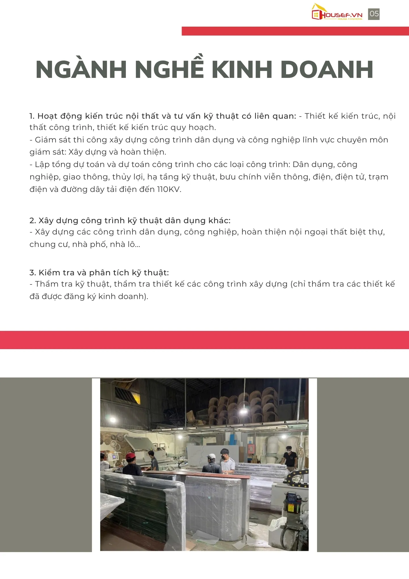 Quy trình làm việc chuyên nghiệp