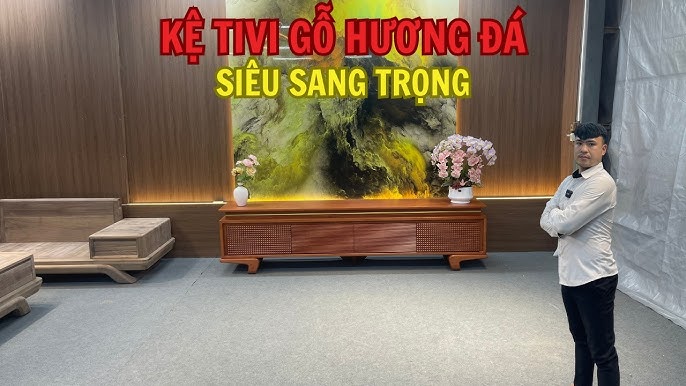 Kệ Tivi Gỗ Hương Hiện Đại: Tuyệt Tác Nội Thất Cho Không Gian Sống Sang Trọng