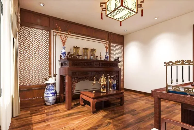 Bố trí hướng bàn thờ trong không gian nhà ở hiện đại hướng bàn thờ là hướng nào trong căn hộ chung cư và nhà phố