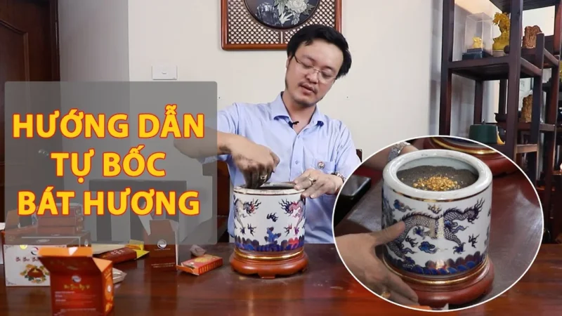 Hướng dẫn bốc bát hương đúng cách