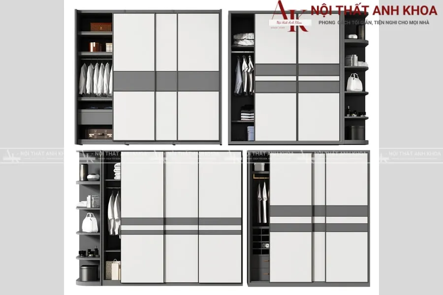 Hướng dẫn lựa chọn và lắp đặt tủ quần áo tại nhà