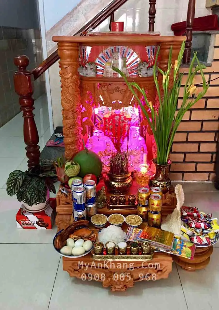 Hướng đặt bàn thờ ông địa thần tài đúng phong thủy