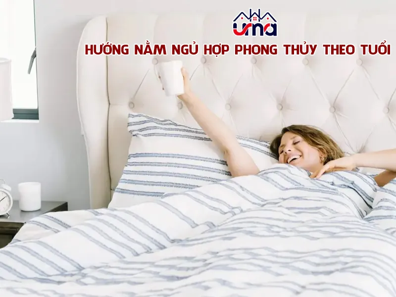 Lưu ý hướng giường theo tuổi