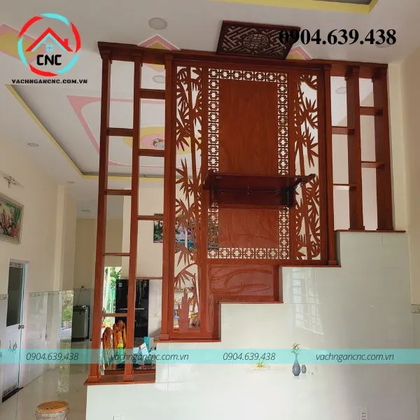 Vách ngăn cầu thang giật cấp