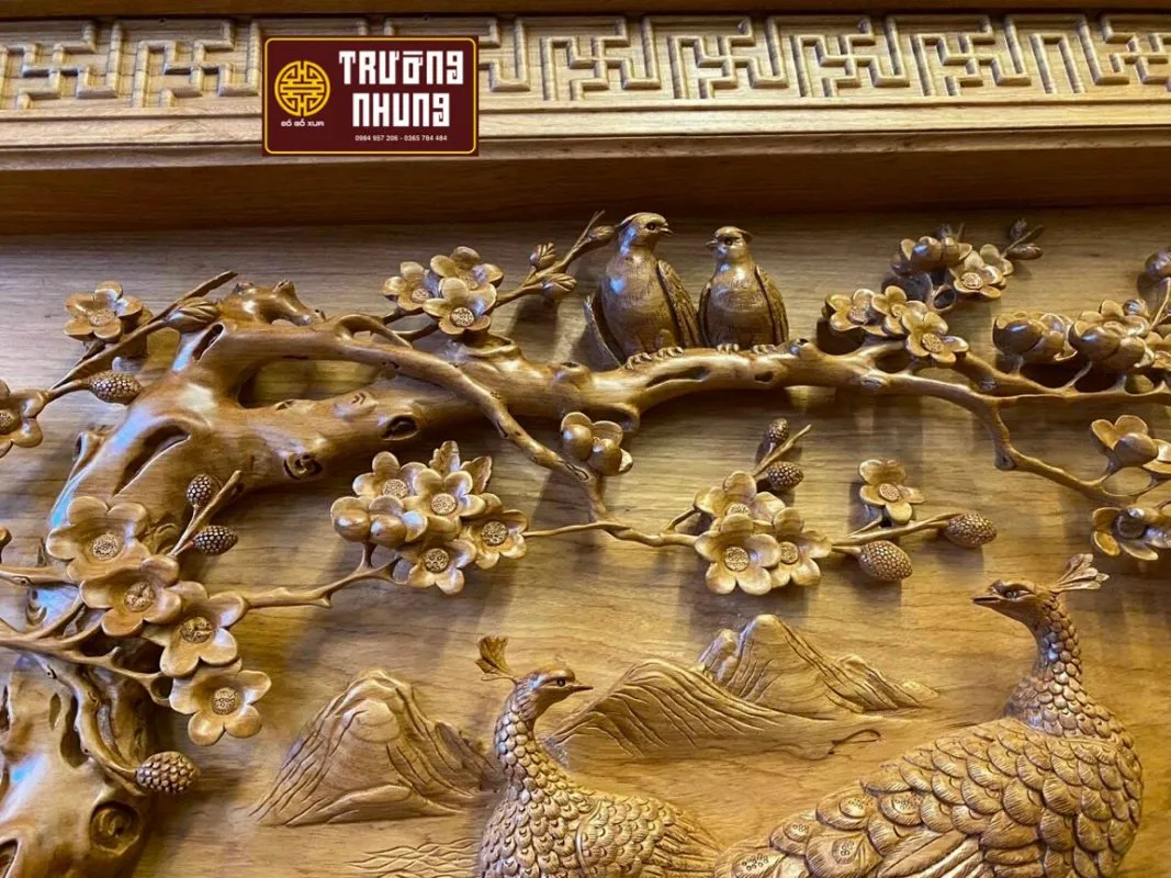 Showroom trưng bày nhiều mẫu tranh gỗ đẹp tại Nội Thất Đại Phát