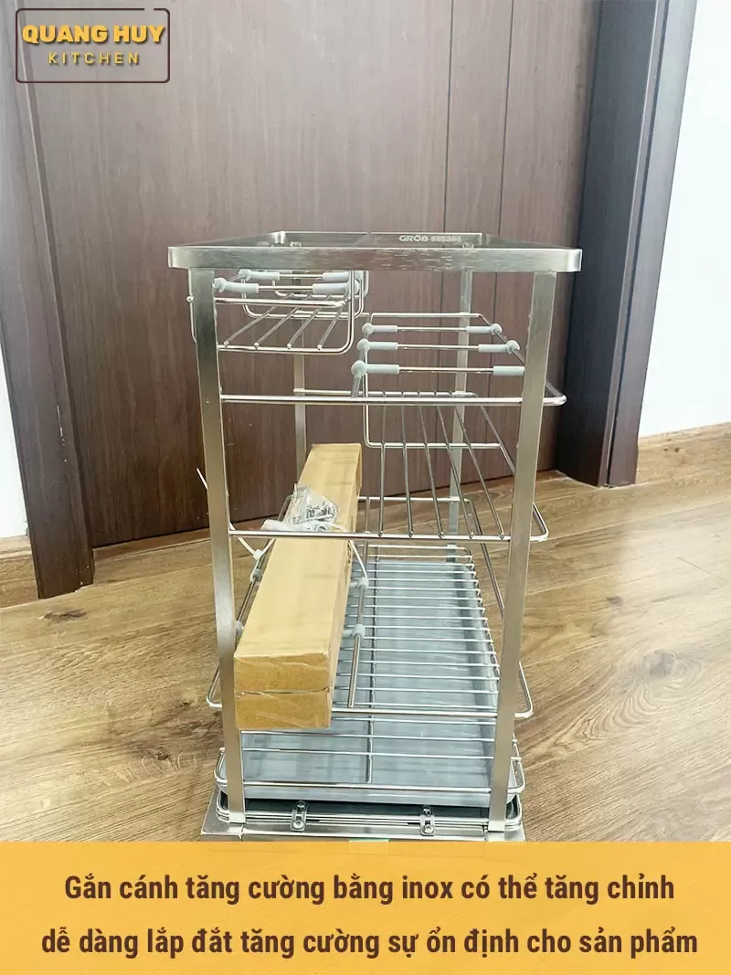 Các loại khác trên thị trường gắn cánh không có khả năng tăng chỉnh bất lợi khi lắp đặt sản phẩm