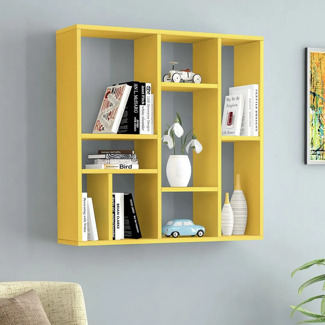 Kệ gỗ treo tường trang trí hiện đại Witecore (1)