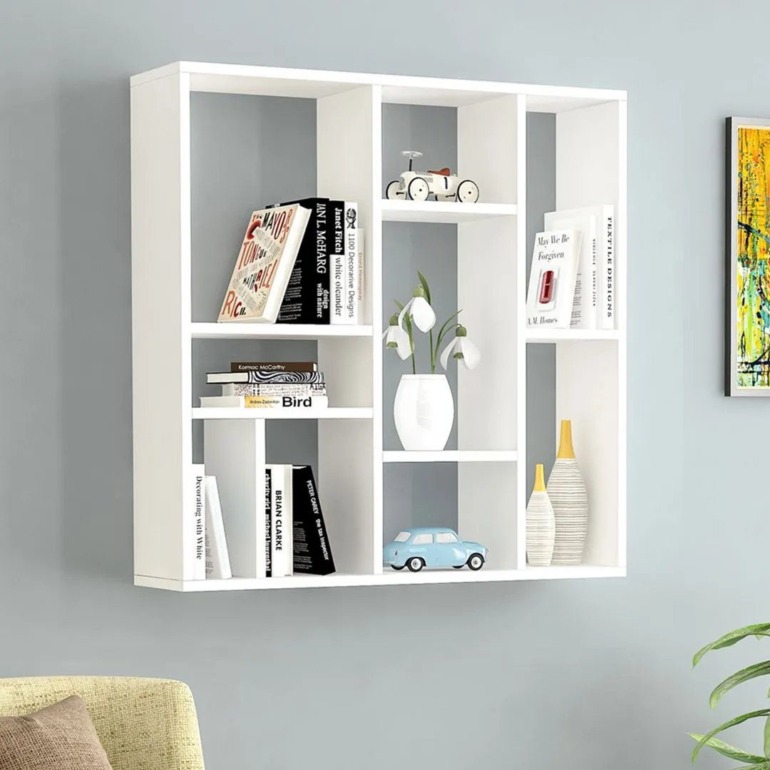 Kệ gỗ treo tường trang trí hiện đại Witecore (2)