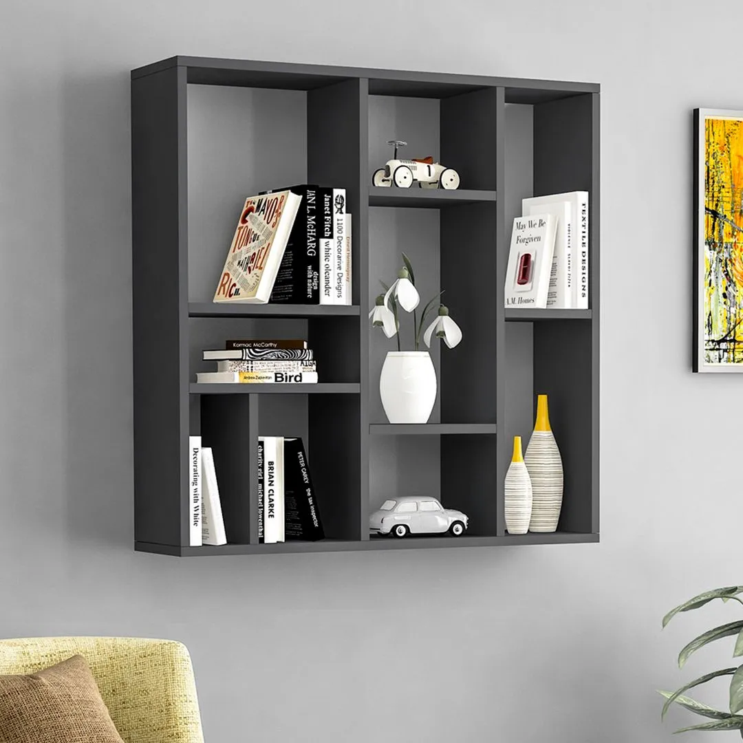 Kệ gỗ treo tường trang trí hiện đại Witecore (3)