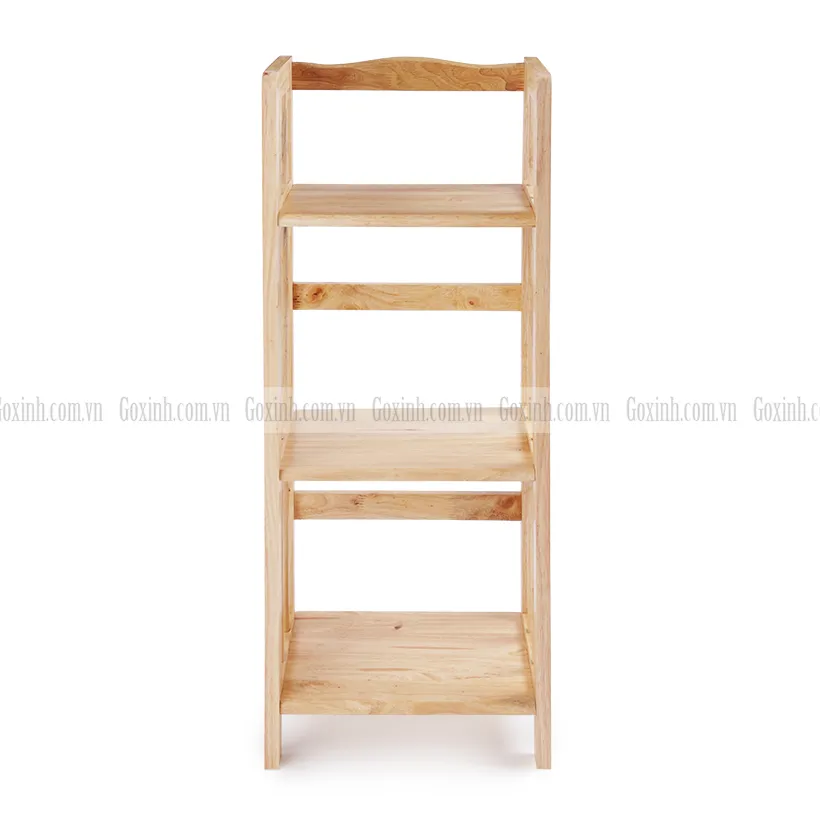 Kệ gỗ 3 tầng 40cm màu tự nhiên mang lại vẻ đẹp hiện đại và sang trọng cho căn phòng