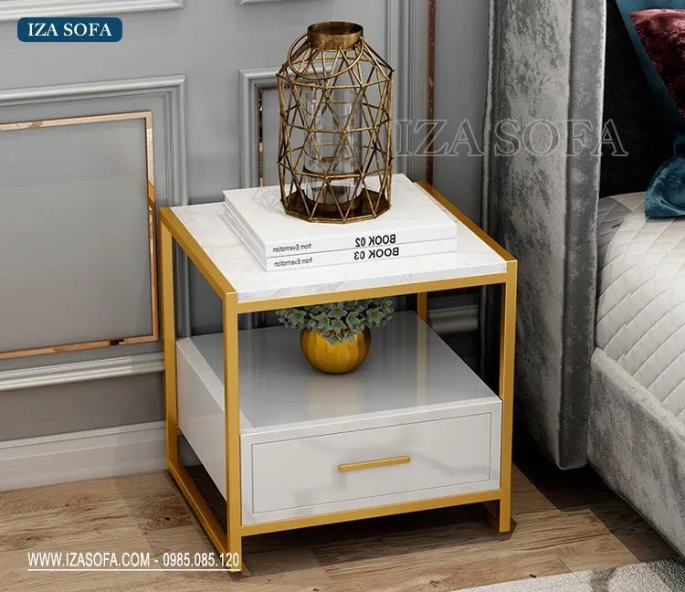 Kệ tấp đầu giường có ngăn kéo tiện lợi