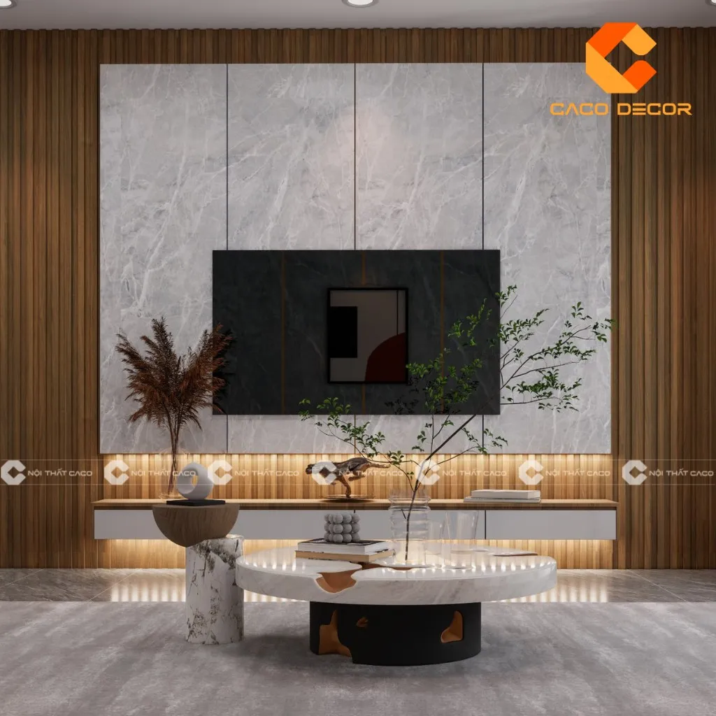 Mẫu kệ tivi đơn giản hiện đại cho phòng khách