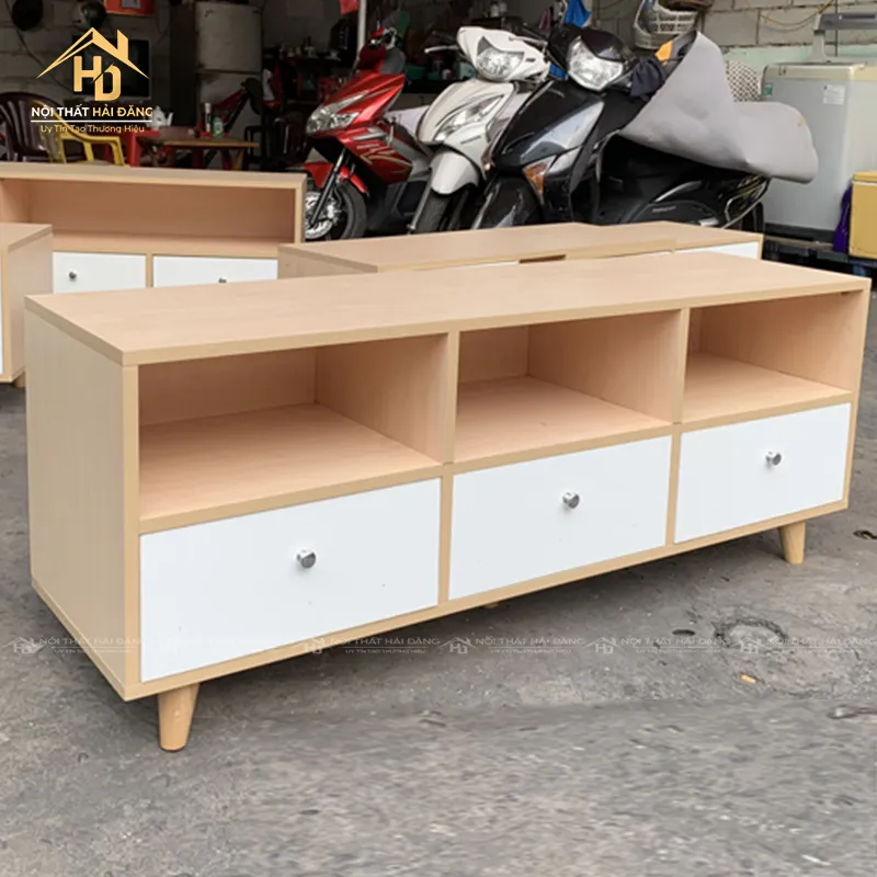 Kệ Tivi Đơn Giản Có Ngăn Kéo