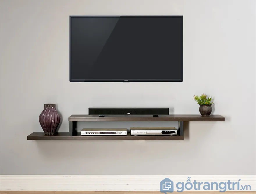 Kệ tivi thiết kế treo tường tại Gotrangtri.vn