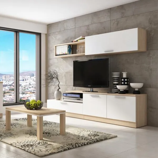 Kệ tivi gỗ MDF chống ẩm có lớp phủ Laminate