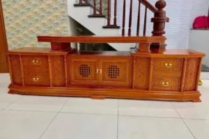 Kệ tivi gỗ hương đá