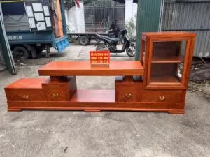 Kệ tivi gỗ nguyên tấm