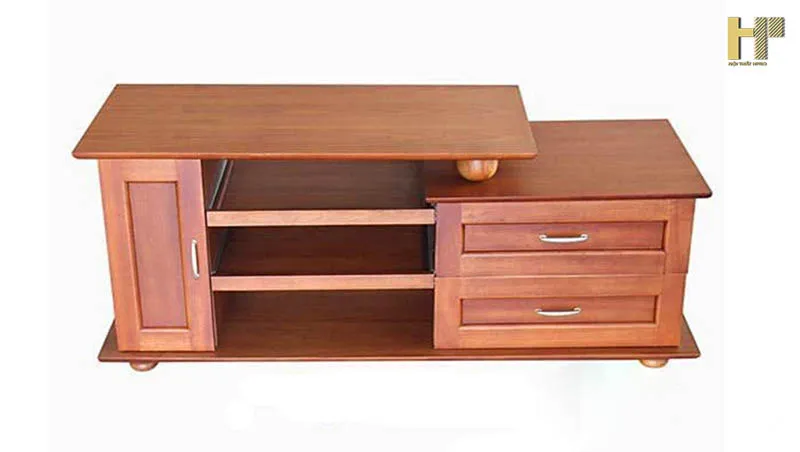 Kệ tivi gỗ xoan đào hiện đại