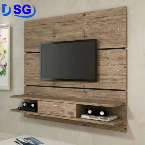 Mẫu tủ kệ tivi đẹp bằng gỗ với nhiều ngăn chứa tiện dụng