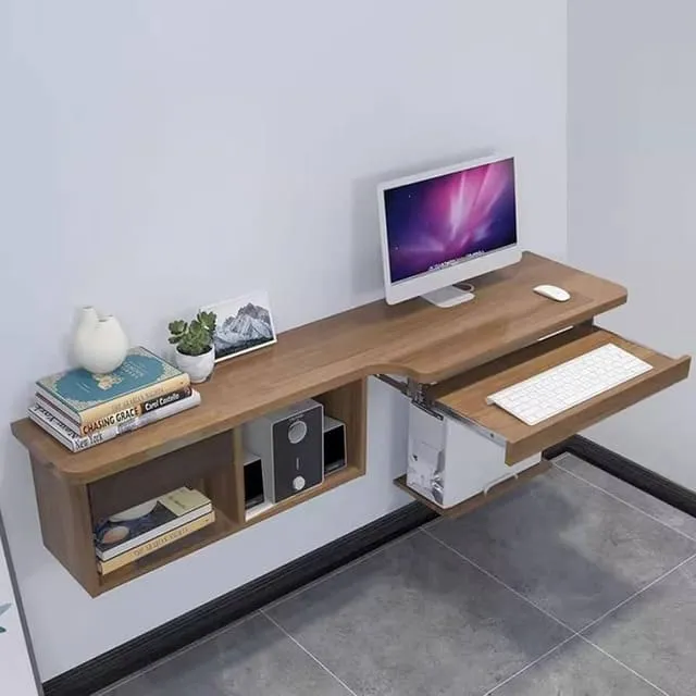 Mẫu kệ tivi kết hợp bàn làm việc phòng ngủ 15