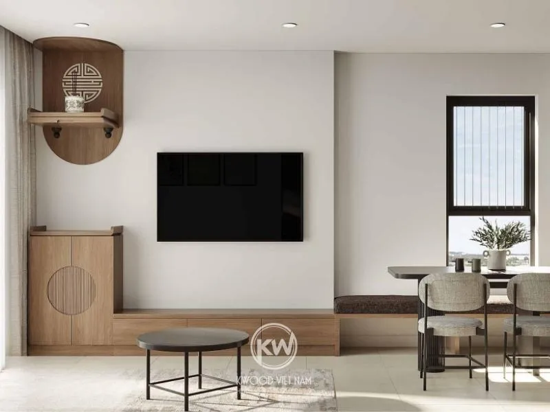 Kwood Việt Nam chuyên bán kệ tivi kết hợp bàn thờ đẹp giá rẻ tại Hà Nội
