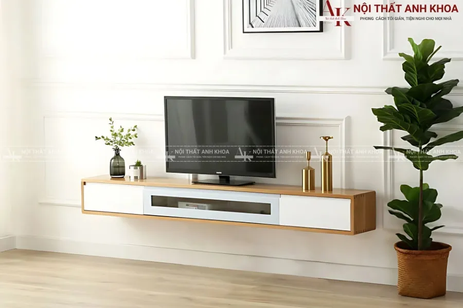 Kệ tivi MDF phủ melamine cao cấp